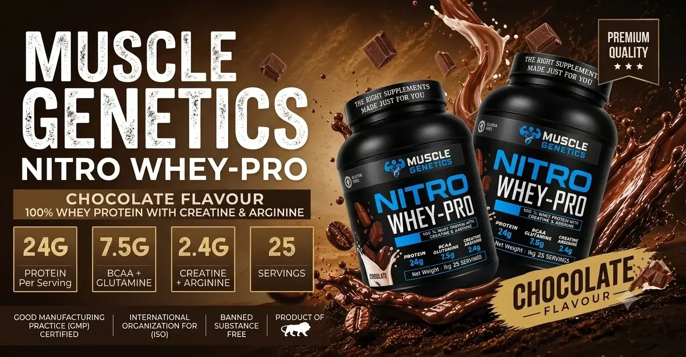 Muscle Genetics Nitro Whey-Pro - Premium Quality