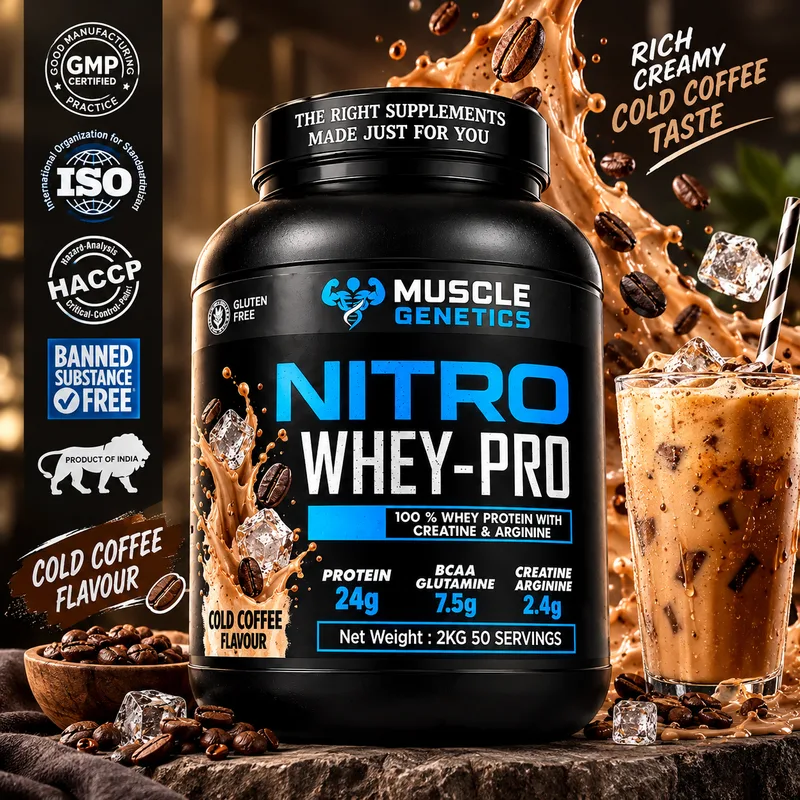 Nitro Whey-Pro Cold Coffee front
